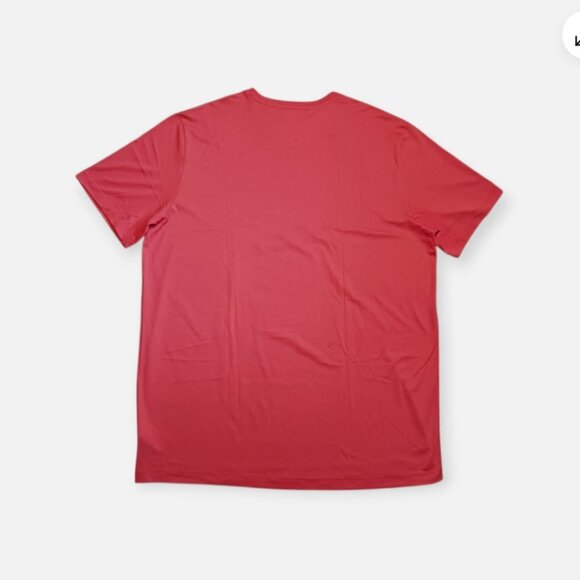 Lacoste Men's T-Shirt 2XLT Big & Tall V-Neck Pima Cotton Clear Pink TH7512 NWT - Picture 2 of 8